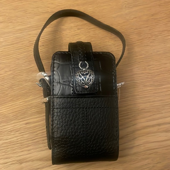 Brighton Black Mini Crossbody, NWOT, this is a small mini bag - Picture 1 of 7